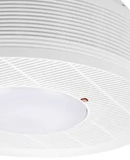 Stropné ventilátory so svetlom Beacon Lighting Čistička vzduchu Sanso s osvetlením, biela