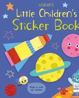 Nalepovačky, vystrihovačky, skladačky Little Childrens Sticker Book - Matthew Oldham