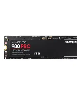 Pevné disky Samsung SSD 980 PRO, 1TB, NVMe M.2 MZ-V8P1T0BW