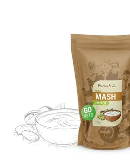 Ketodiéta Protein & Co. Keto mash - proteínová diétna kaša Váha: 210 g, PRÍCHUŤ: Vanilka