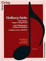 Hudba - noty, spevníky, príručky Grieg, Holberg Suite - Edvard Grieg