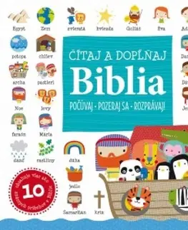 Náboženská literatúra pre deti Čítaj a dopĺňaj – Biblia