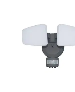 Svietidlá  LED Vonkajší reflektor so senzorom LED/24W/230V 3000/4000/6000K IP54 antracit 