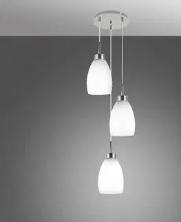 Lampy do obývačky Luster MORRO 6994 KOŁO WHITE PL3