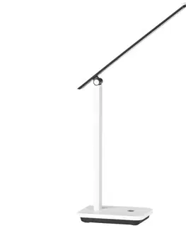 Lampy Eglo Eglo 900956-LED Stmievateľná nabíjacia stolná lampa INIESTA 3,6W/230V 1800mAh biela 