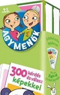 Príprava do školy, pracovné zošity Agymenők kártyacsomag 4-5 éveseknek