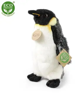 Plyšové hračky RAPPA - Plyšový tučniak stojaci 20 cm ECO-FRIENDLY