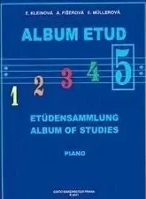 Hudba - noty, spevníky, príručky Album etud 5 - Kolektív autorov