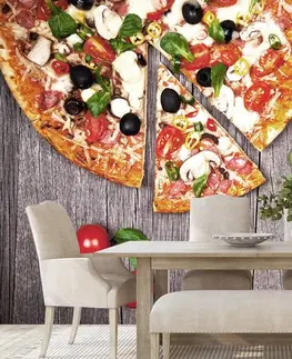 Samolepiace tapety Samolepiaca fototapeta pizza