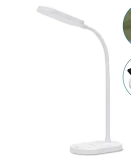 Lampy  B.V.  - LED Stmievateľná stolná lampa s bezdrôtovým nabíjaním LED/2,5W/5V biela 