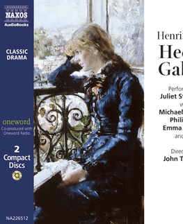Dráma, divadelné hry, scenáre Naxos Audiobooks Hedda Gabler (EN)