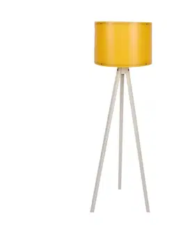 Lampy  Stojacia lampa AYD 1xE27/60W/230V oranžová/béžová 