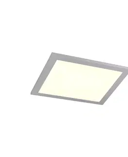 SmartHome stropné svietidlá Reality Leuchten LED stropné svietidlo Alima, CCT, WiZ, 29,5 x 29,5 cm