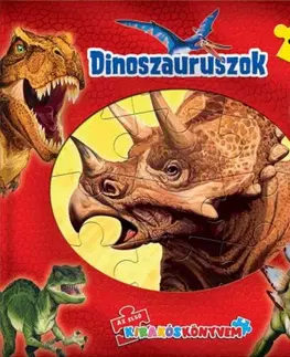 Leporelá, krabičky, puzzle knihy Az első kirakós könyvem: Dinoszauruszok