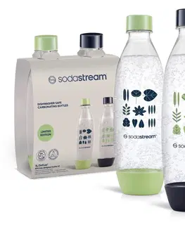 Sodastream a ďalšie výrobníky perlivej vody Sodastream Fľaša Fuse Green/Blue 2x 1 l, do umývačky