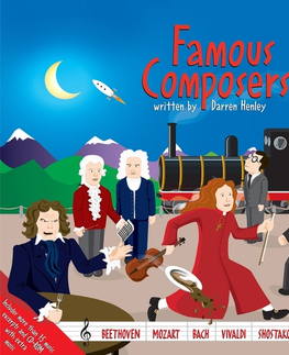 Svetová beletria Naxos Audiobooks Famous Composers (EN)