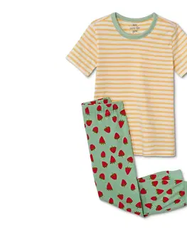 Sleepwear & Loungewear Detské pyžamá, 2 ks, s celoplošnou potlačou s motívom jahôd