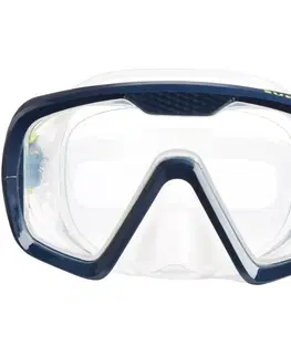 potápanie Potápačská maska 100 SCD modrá