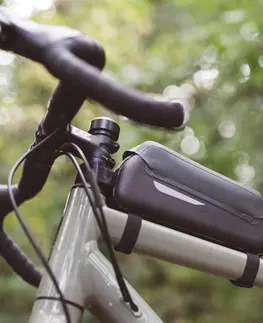 cyklistick Taška Top tube nepremokavá 1 l bikepacking