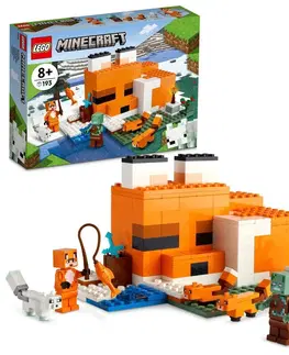 Hračky LEGO Minecraft LEGO - Líščí domček
