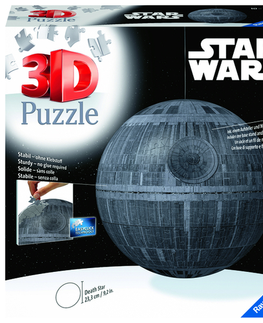 Limitovaná edícia Ravensburger 3D Puzzle-Ball Star Wars: Hviezda smrti 540 Ravensburger
