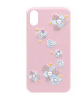 Puzdrá na mobilné telefóny Devia kryt Flower Embroidery Case pre iPhone X/XS DEV-305689