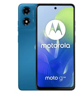 Mobilné telefóny Motorola Moto G04 4GB64GB Satin Blue PB130023PL