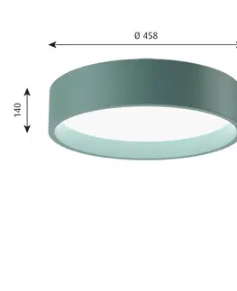 Stropné svietidlá Louis Poulsen Louis Poulsen LP Circle stropné Ø 45,8 cm petrolej