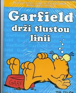 Komiksy Garfield 27 drzí tlustou linii - Jim Davis,neuvedený,neuvedený