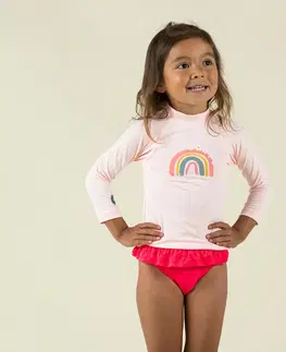 surf Detské tričko s UV ochranou Rainbow s potlačou, dlhý rukáv