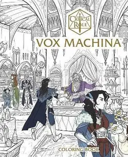 Maľovanky pre dospelých Critical Role: Vox Machina Coloring Book - Kolektív autorov