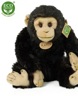 Plyšové hračky RAPPA - Plyšový šimpanz 27 cm ECO-FRIENDLY