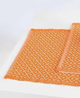 Prestieranie Forbyt, Prestieranie bavlnené, Kocečky, obdĺžnik, oranžová 33 x 45 cm