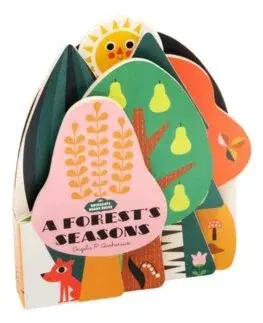 Leporelá, krabičky, puzzle knihy Bookscape Board Books: A Forests Seasons - Ingela P. Arrhenius