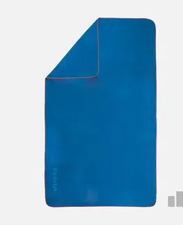 kemping Uterák z mikrovlákna veľkosť XL modrý
