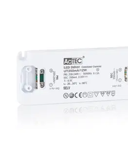 Napájacie zdroje s konštantným prúdom AcTEC AcTEC Slim LED budič CC 350 mA, 12W