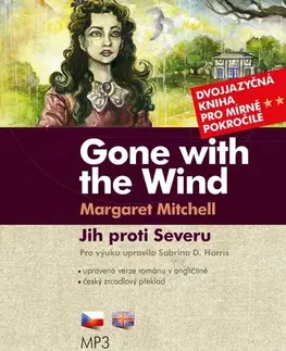 Zjednodušené čítanie Jih proti Severu B1/B2 - Gone with the Wind - Margaret Mitchell