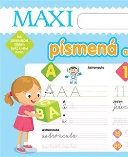 Pre deti a mládež - ostatné Maxi Blok - písmená a čísla
