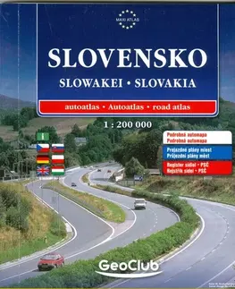 Do auta Slovensko - autoatlas 1:200 000