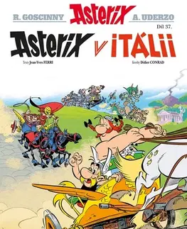 Komiksy Asterix 37 - Asterix v Itálii, 2. vydání - Jean-Yves Ferri,Michal Lázňovský,Didier Conrad