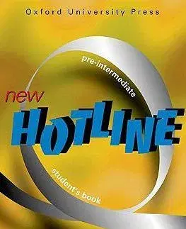 Učebnice a príručky New Hotline Pre-Intermediate Student´s Book - Tom Hutchinson