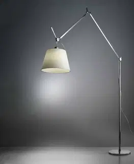 Stojacie lampy Artemide Artemide Tolomeo Mega LED Floor hliník pergamen 36