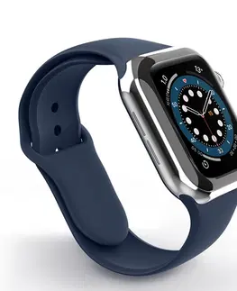 Príslušenstvo k wearables Swissten silikónový remienok pre Apple Watch 38-40, modrý