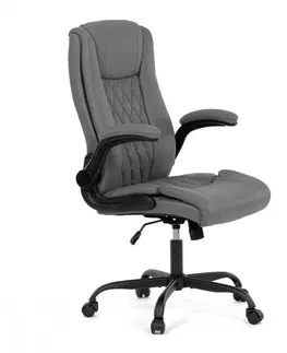 Kancelárske stoličky Kancelárske kreslo KA-Y344 Autronic Sivá