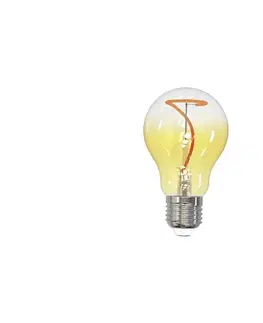 LED osvetlenie  LED Žiarovka FILAMENT SHAPE A60 E27/4W/230V 1800K žltá 
