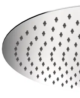 Sprchy a sprchové panely SAPHO - SLIM hlavová sprcha Ø 400, nerez lesk MS571