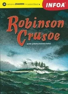 Zjednodušené čítanie Robinson Crusoe - Zrcadlová četba - Anthony Masters,Daniel Defoe
