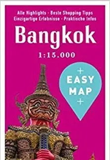 Ázia Bangkok Easy Map 1:15 000