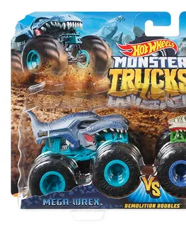 Hračky - autíčka MATTEL - Hot Wheels Monster Trucks Demolačné Duo - Mix
