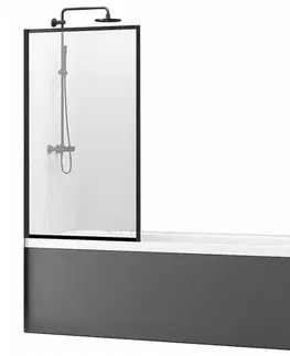 Sprchové dvere REA - Otočná vaňová zástena Logos 80 REA-K7633